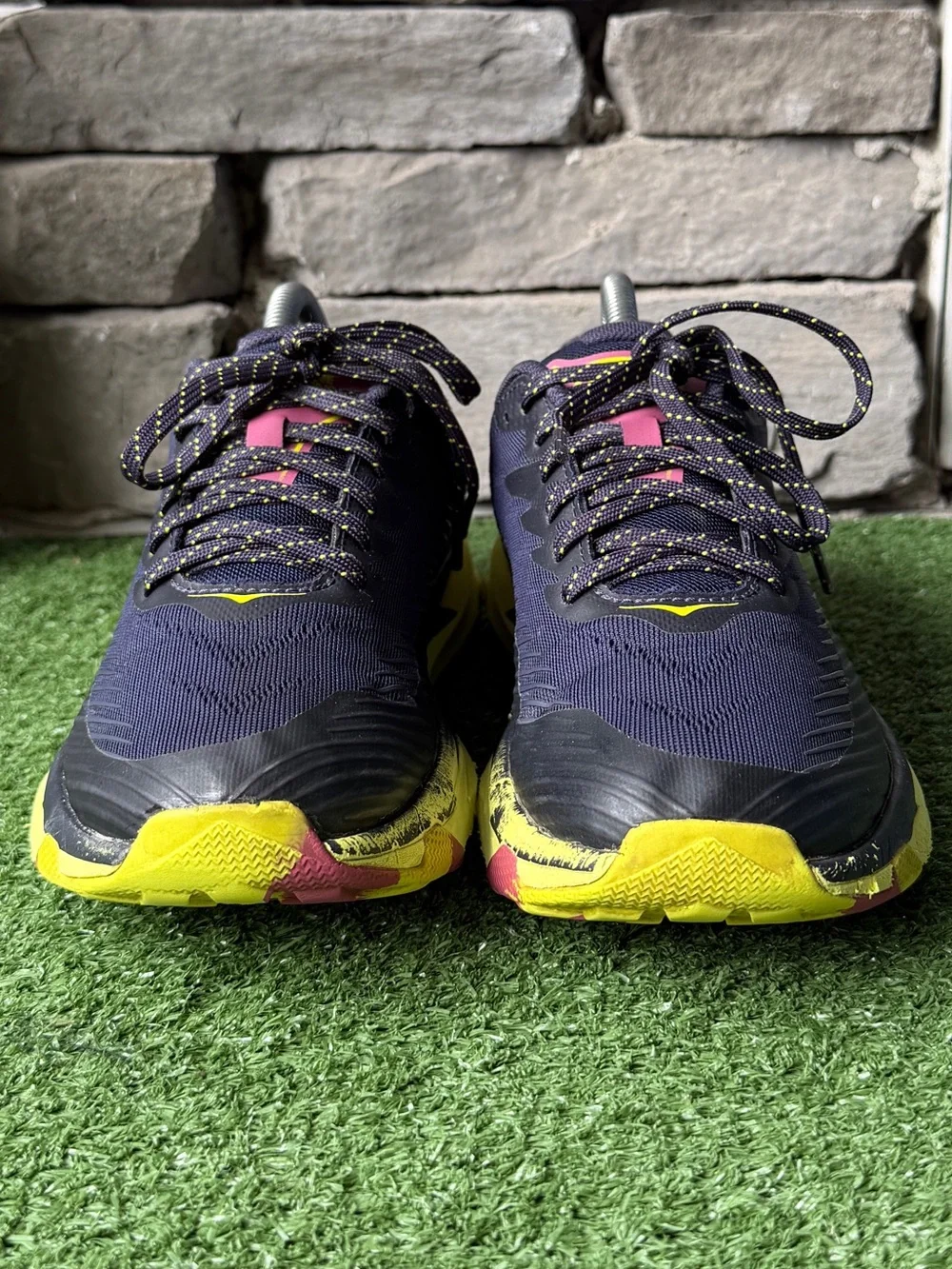 Hoka One One Torrent 2 Dark Navy/Vibrant Yellow Women’s Sneakers